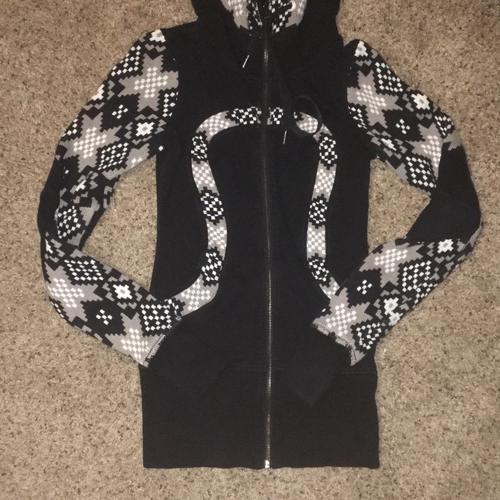 Lulu lemon fitted zip up hoodie